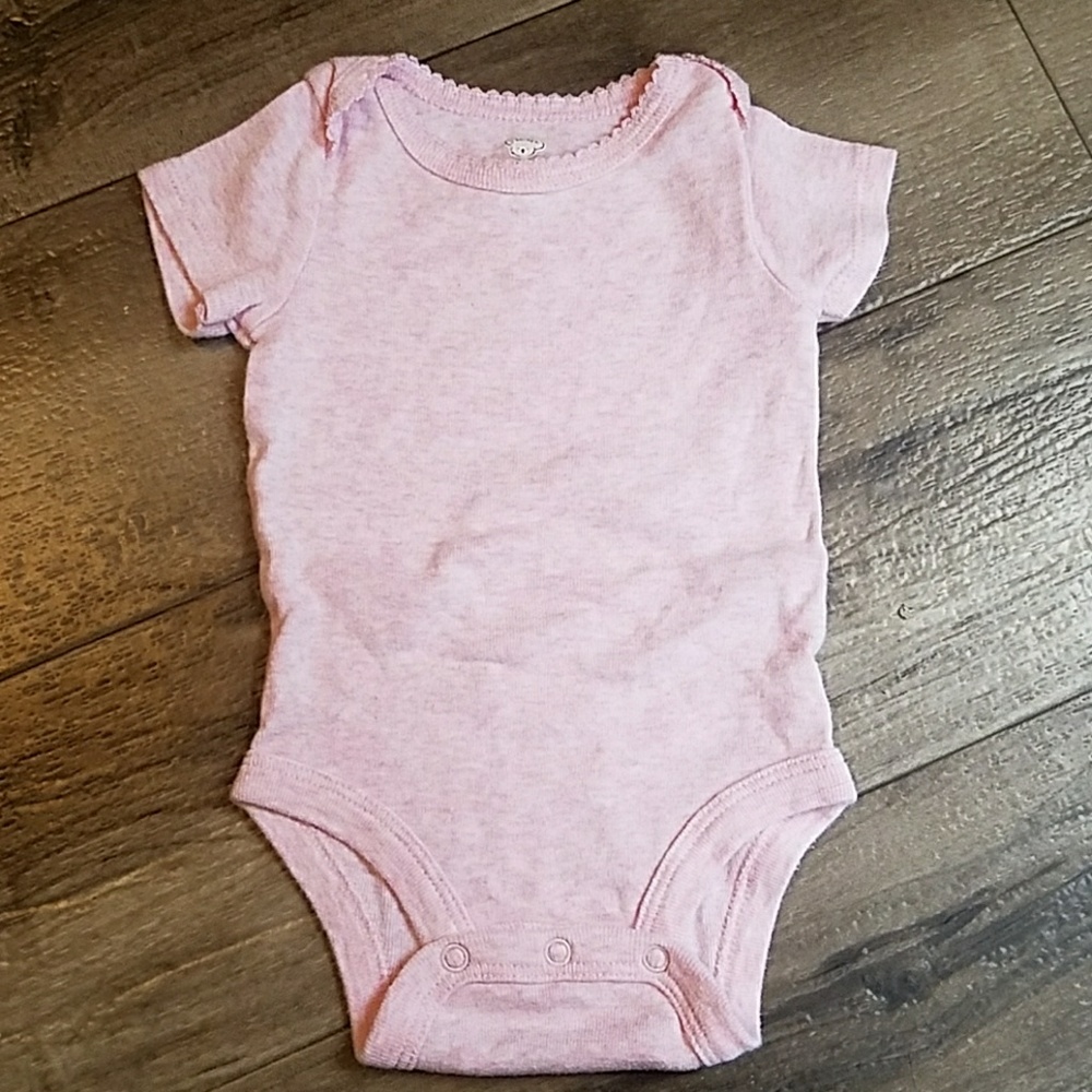 Pink onsie
